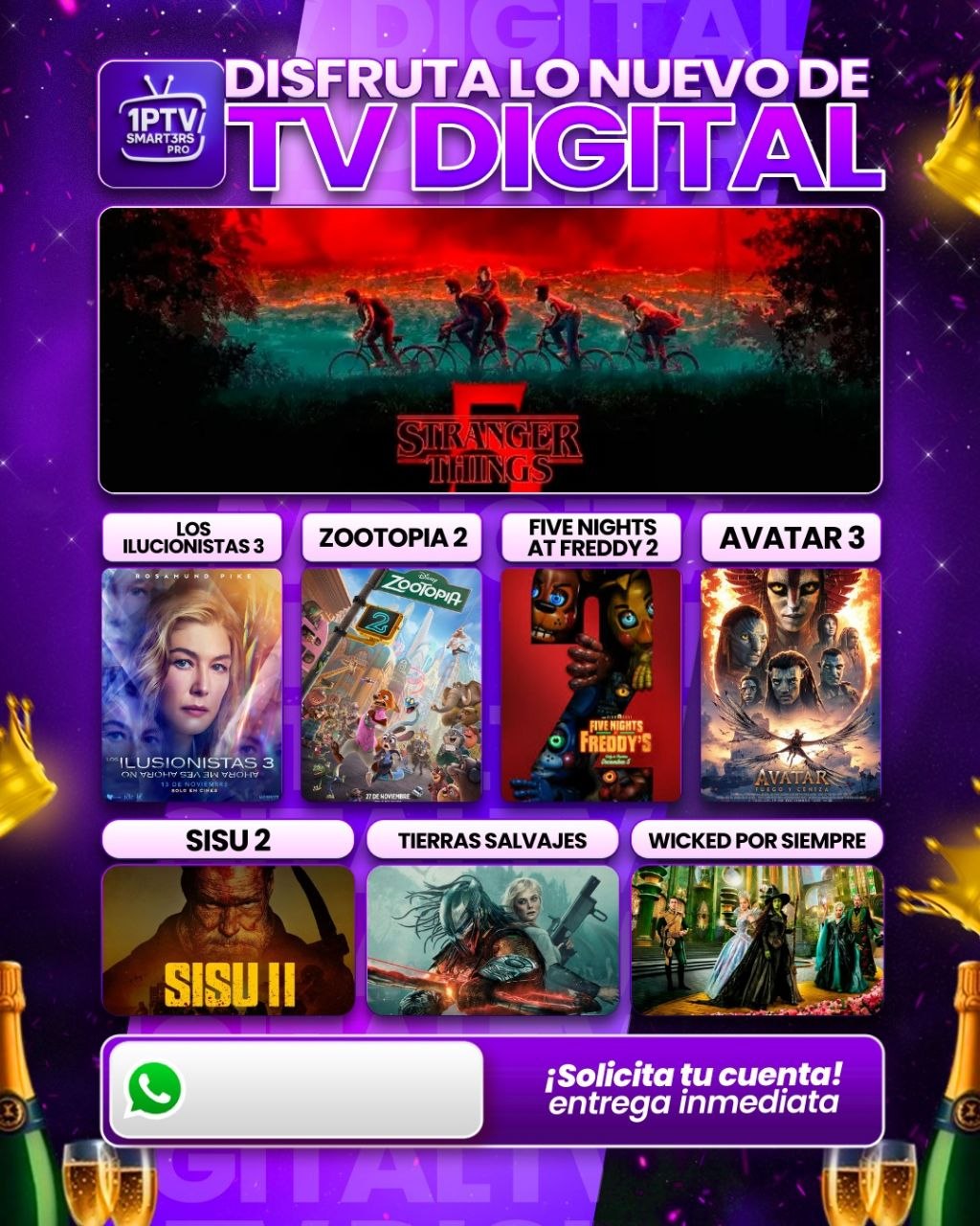 IPTV 2 - 3 DISPOSITIVOS 1 AÑO