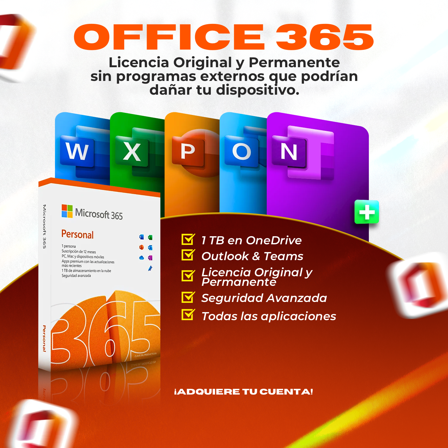 OFFICE 365 - 12 MESES